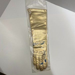 Vintage Gold Hand Treat Nylon Gloves